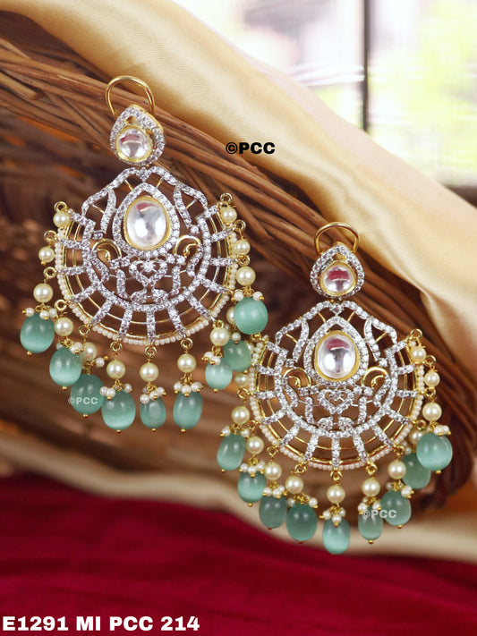 Exclusive Designer Chandbali style Partywear & Wedding Earrings