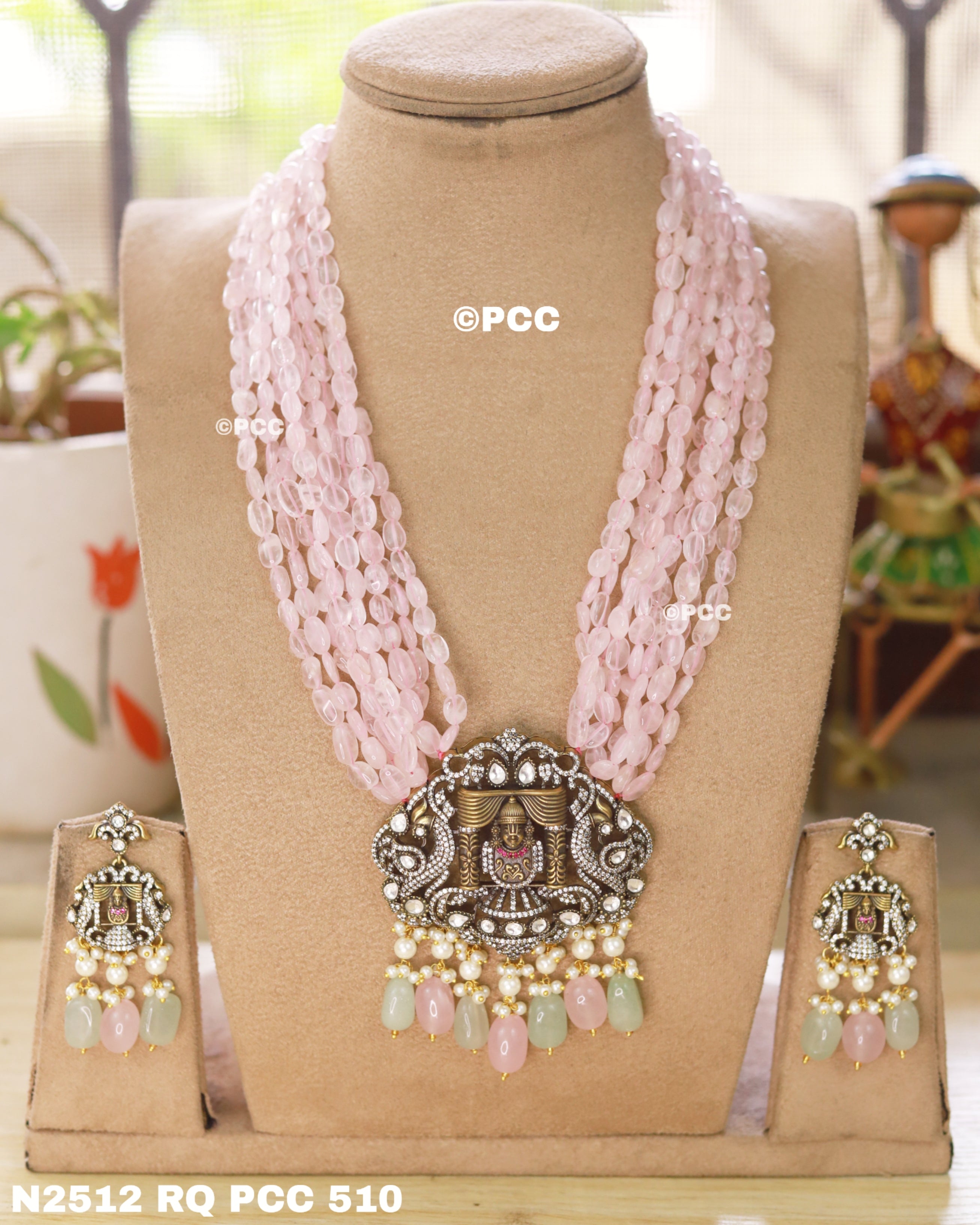 Divine Blessing Long Necklace Set