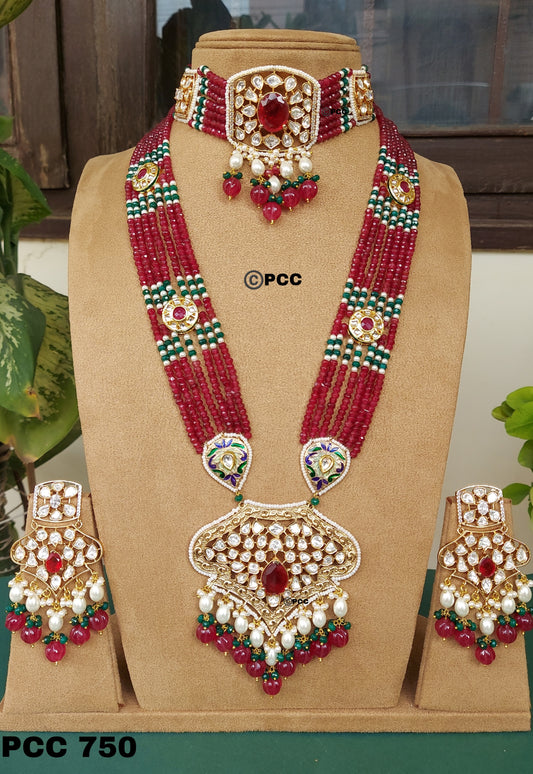 Traditional Designer Bridal Sets with Earrings