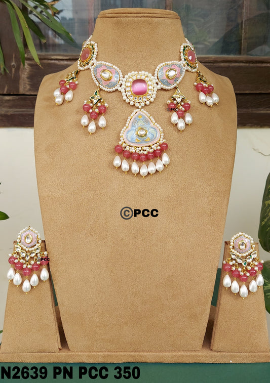 Designer Gorgeous Necklace set with Earrings