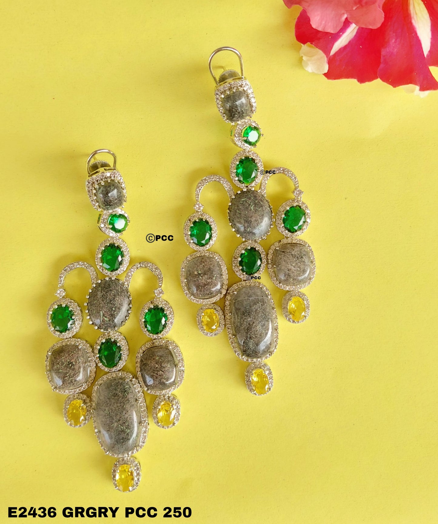 Fusion of Traditional Designer Earrings