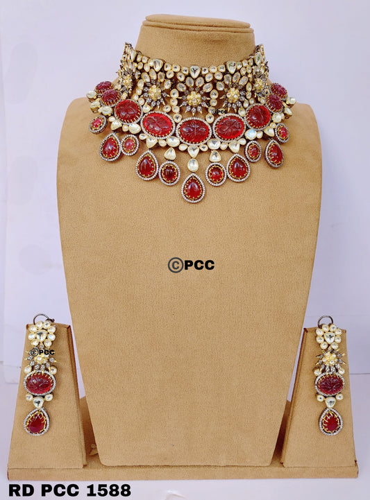 Timeless Elegance Bridal Necklace set with earrings.