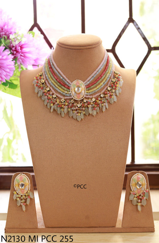 Multistand nacklace PCC 255