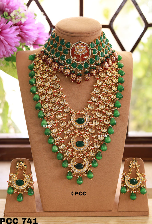 Necklace set for Bridal with earrings