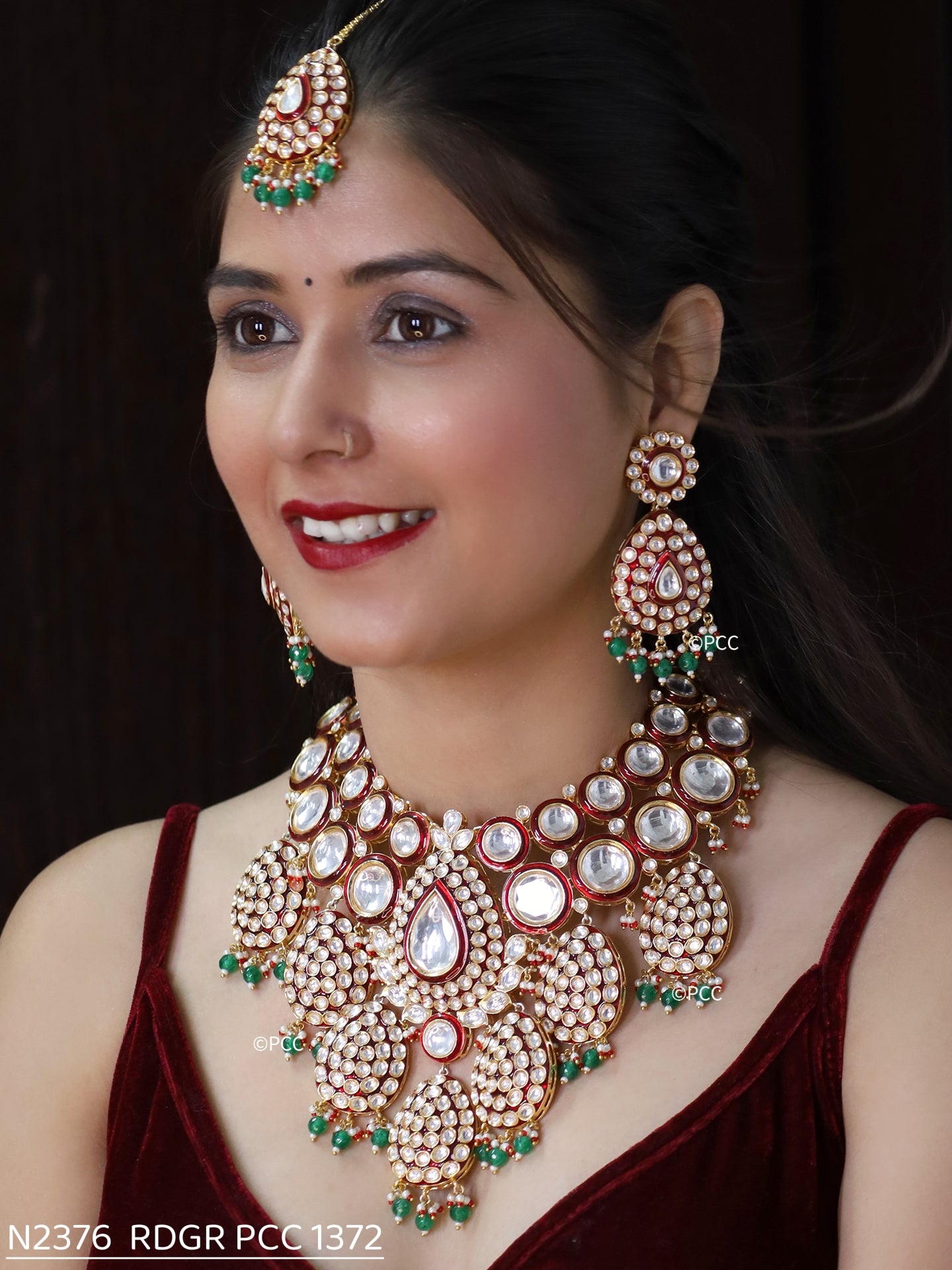 Polki Kundan necklace