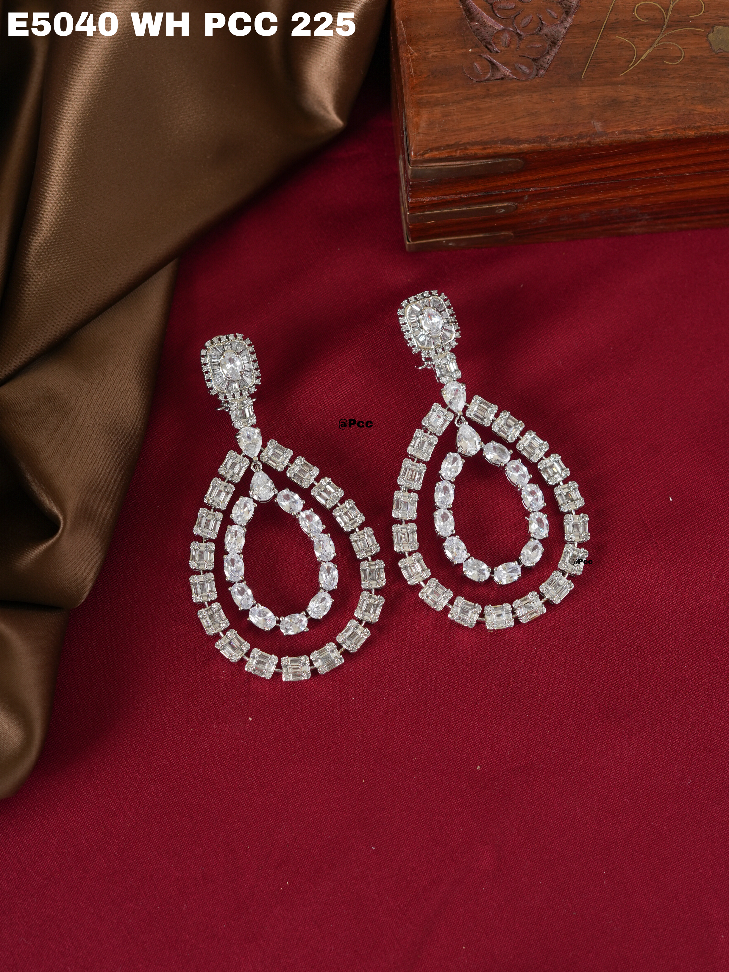 Eternal Gleam CZ Earrings