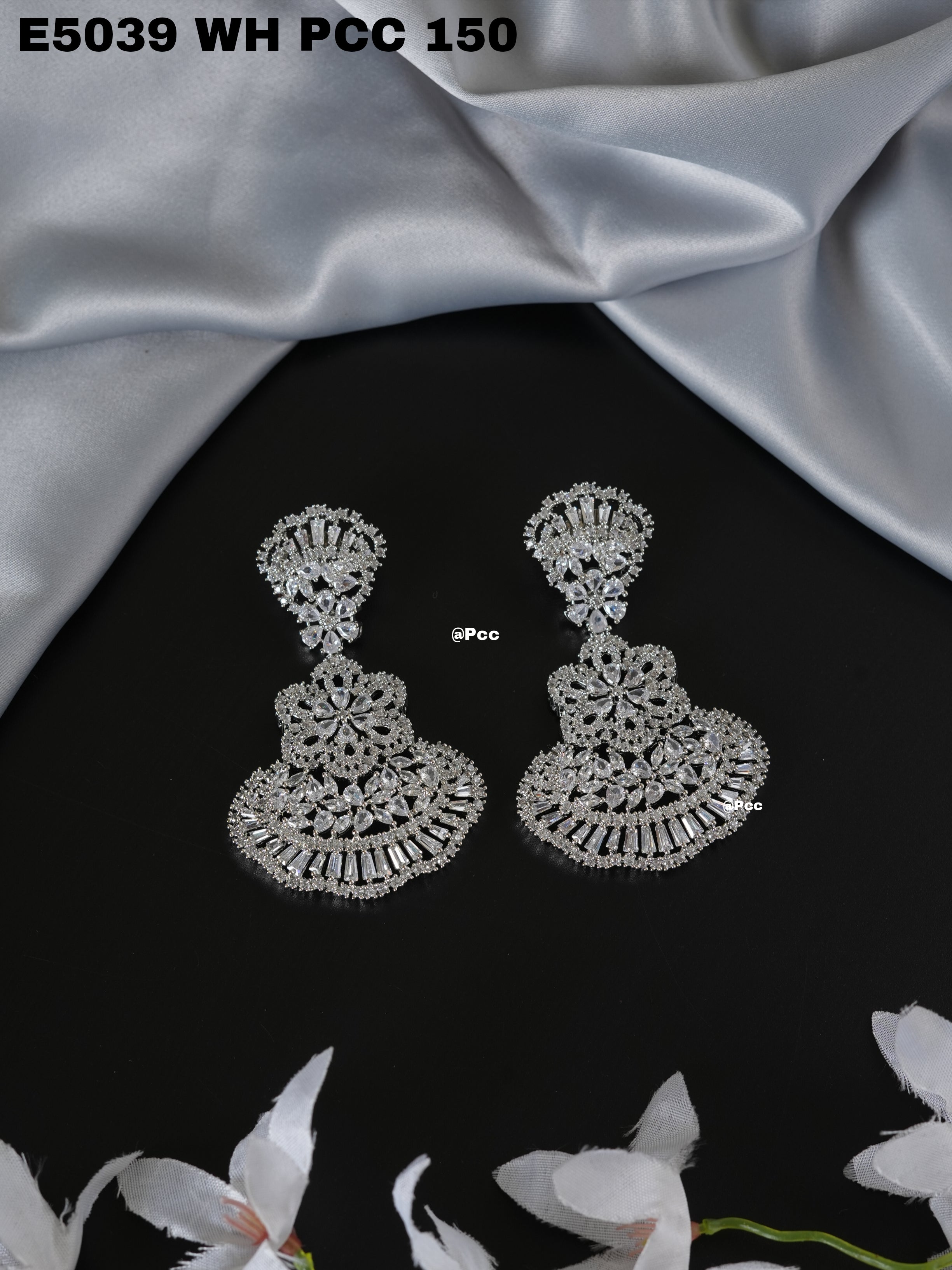 Regal Aura CZ Chandeliers