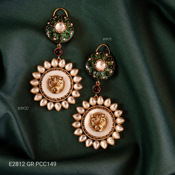 Gold Plated Earrings at Pinkcity Craft