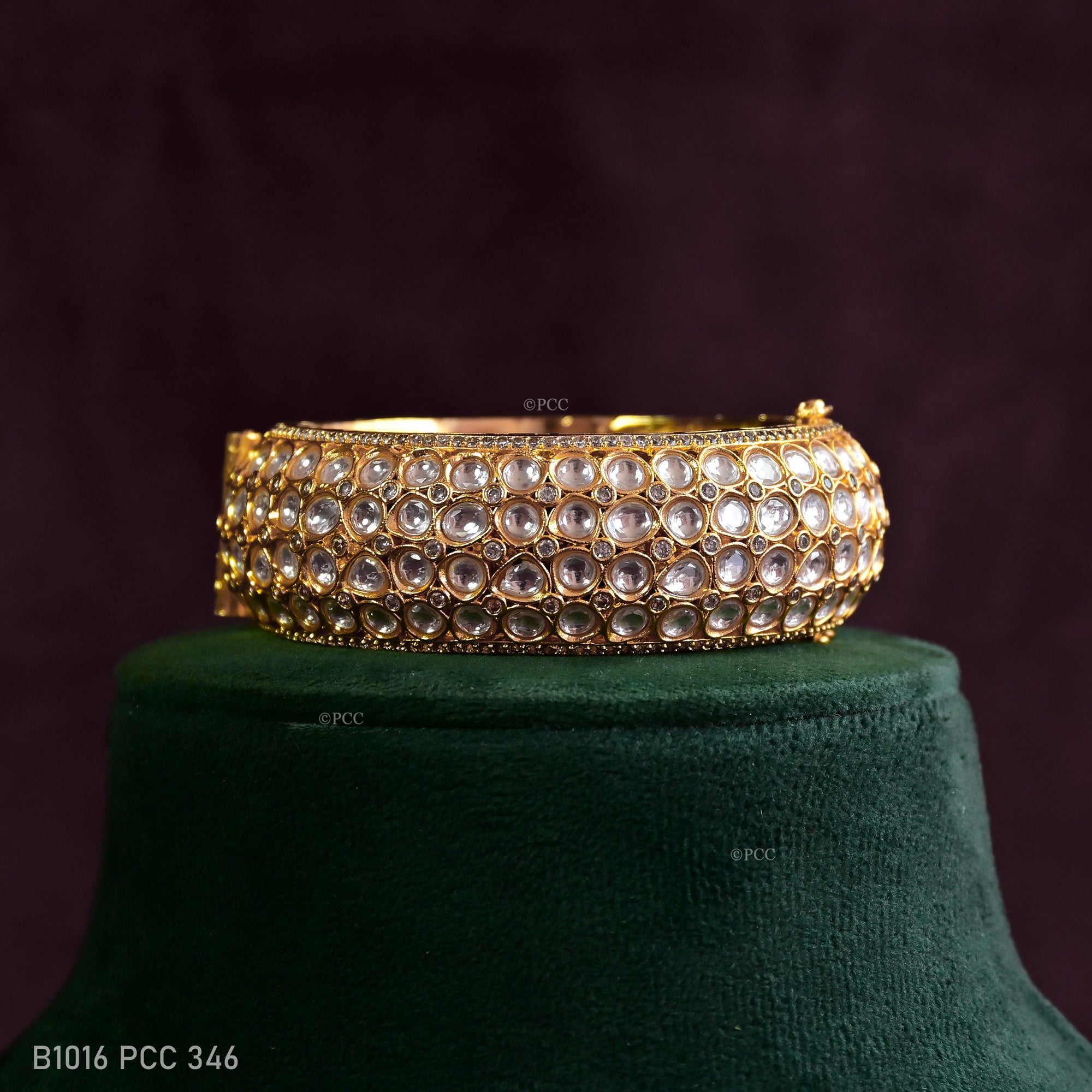 Maharani Uncut Polki Bangle