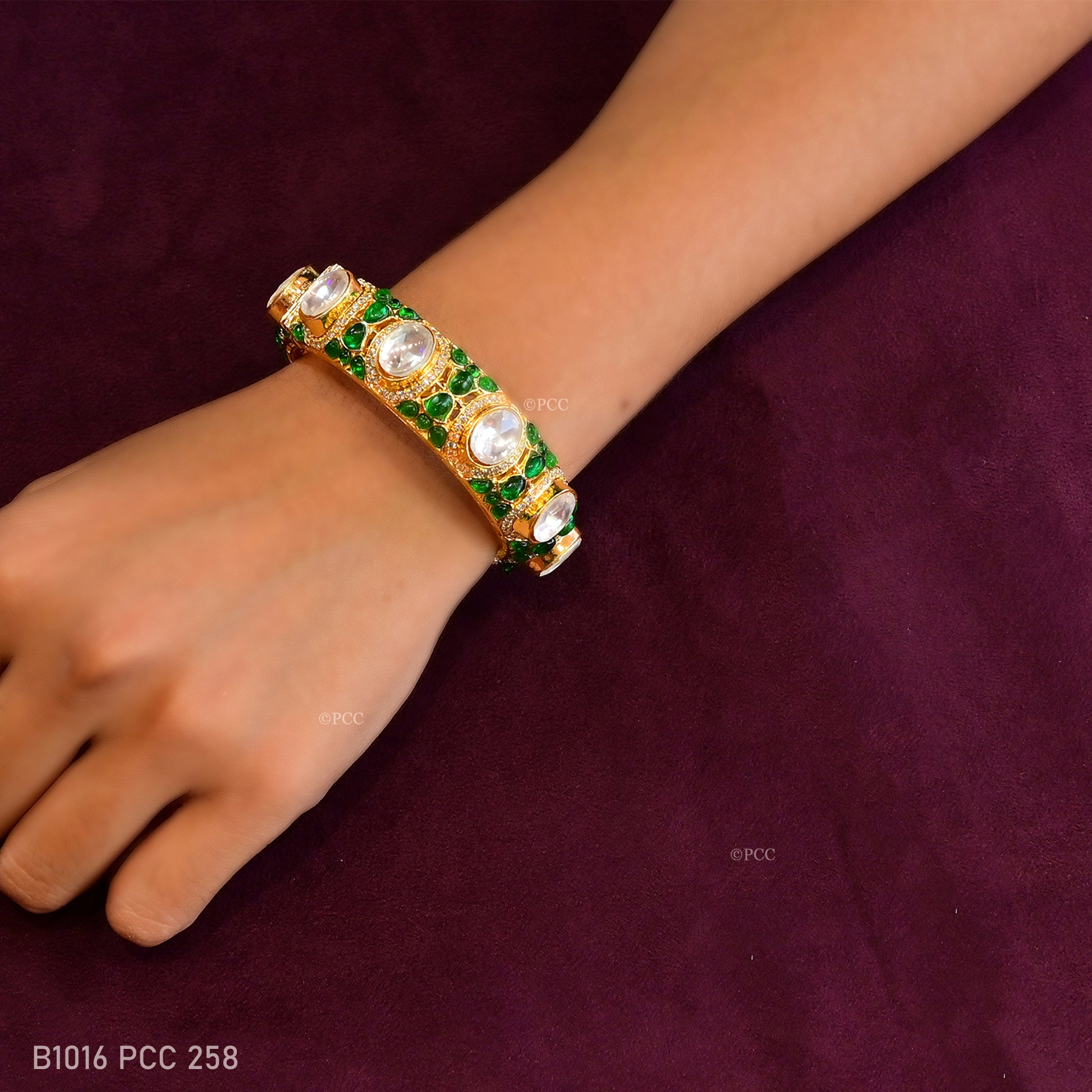 Pinkcity Craft Gold Plated Traditional bangles