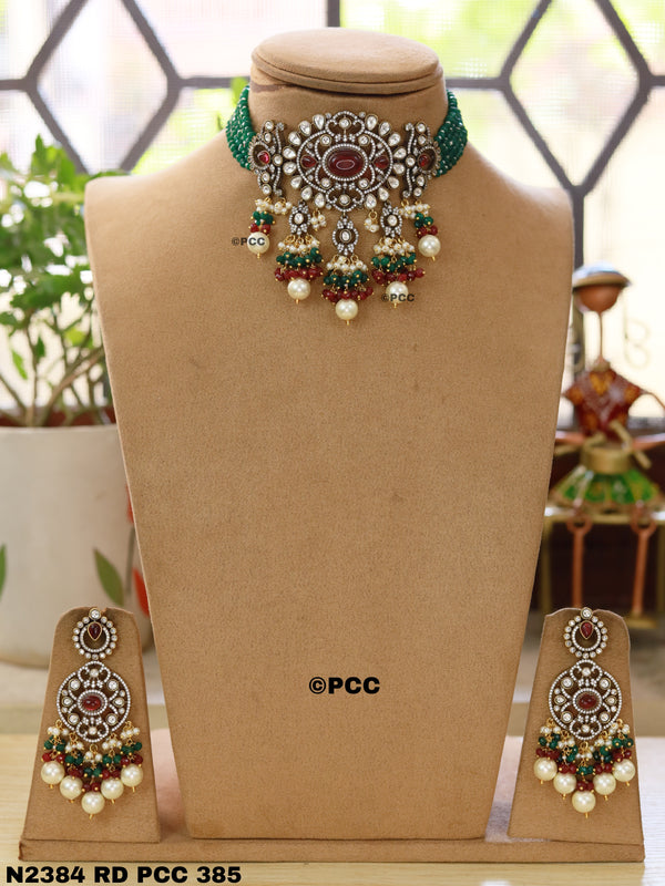 Polki Kundan Necklace set