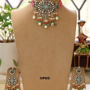 Celestial Sparkle Polki Necklace sets