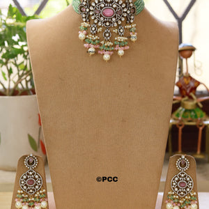 Celestial Sparkle Polki Necklace sets