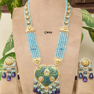 Designer Long Necklace with Earrings sets