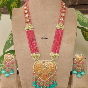 Designer Long Necklace with Earrings sets