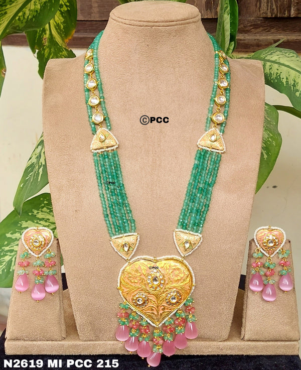 Necklace With Earrings Jewellery - Pinkcity Craft