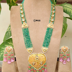 Designer Long Necklace with Earrings sets