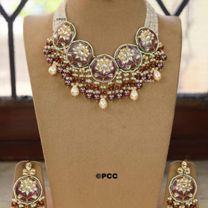 Designer Necklace set with Earrings