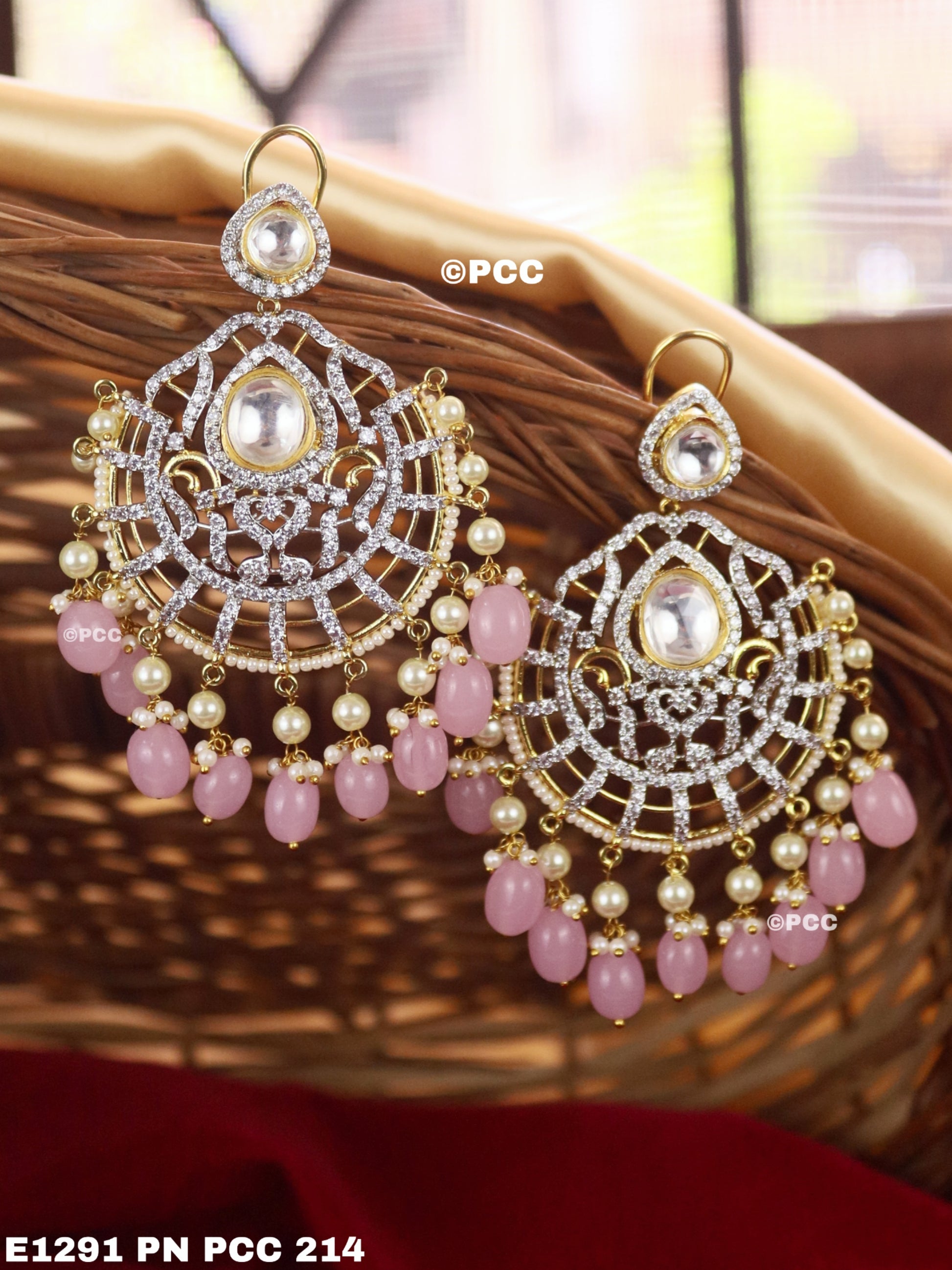 Exclusive Designer Chandbali style Partywear & Wedding Earrings