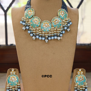 Designer Necklace set with Earrings