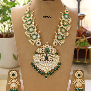 Kundan Elegance Polki Necklace