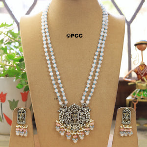 Eternal Brilliance CZ necklace with earrings.