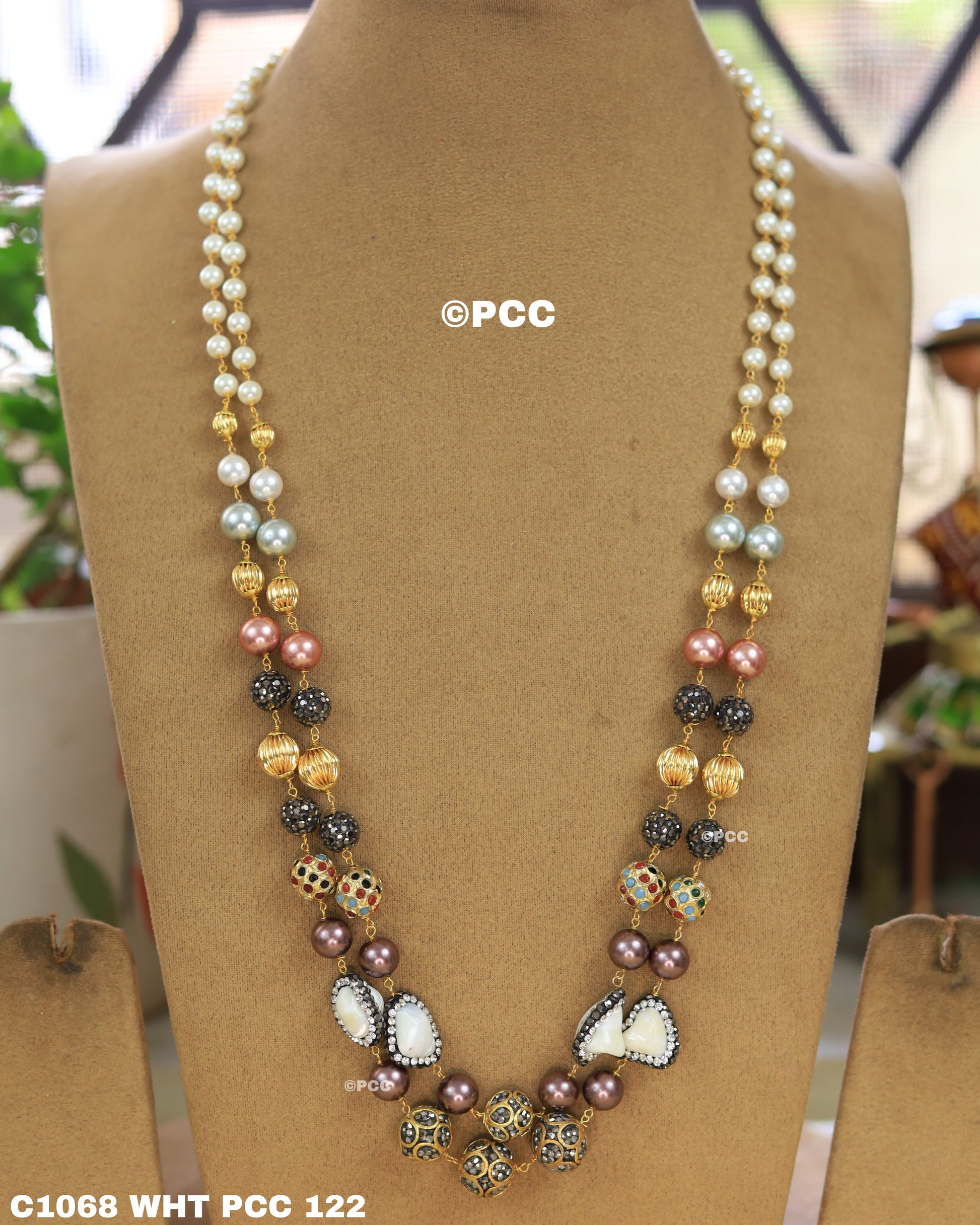 Multi Layered Necklace Mala