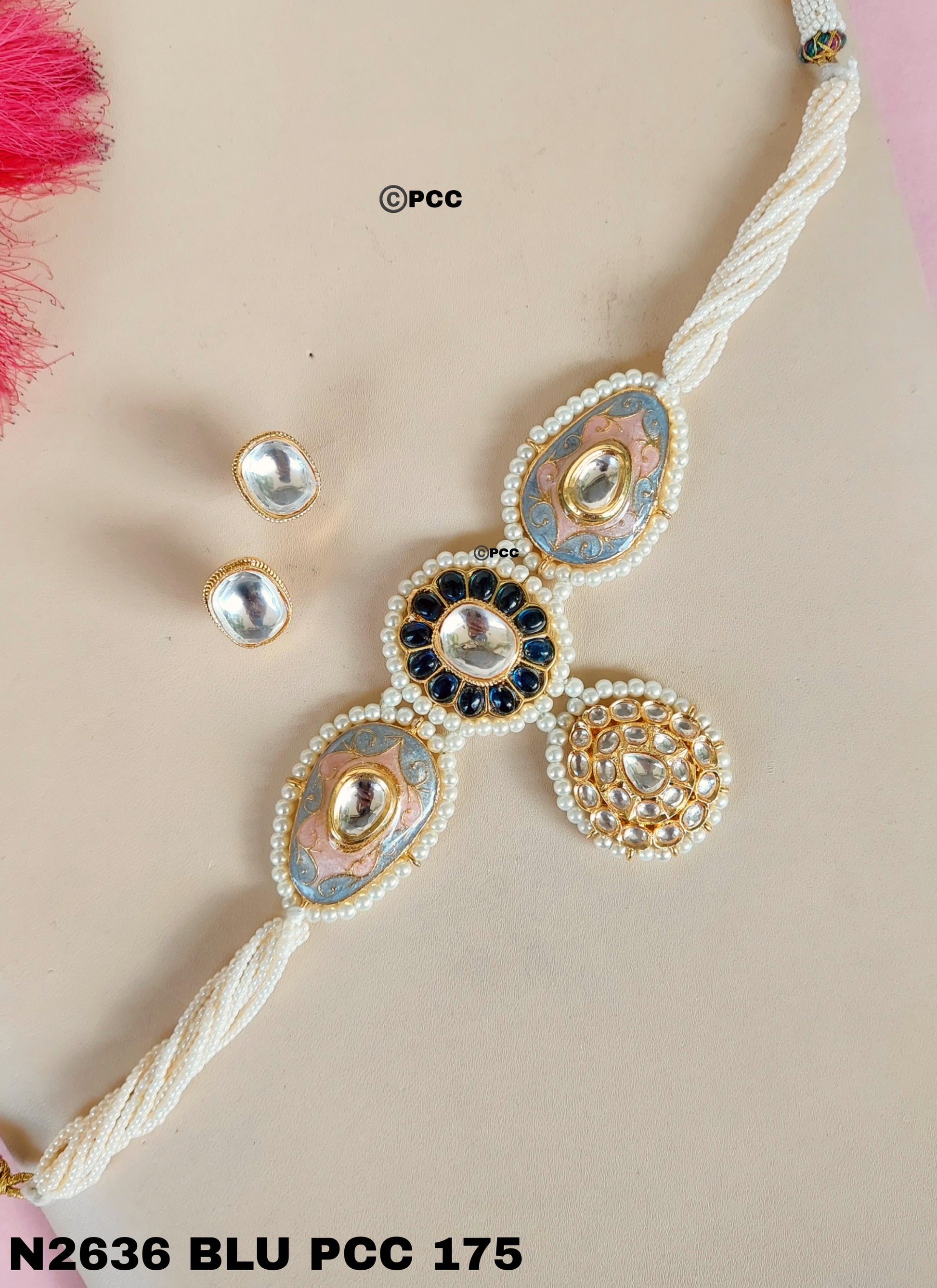 Designer Choker set with earrings