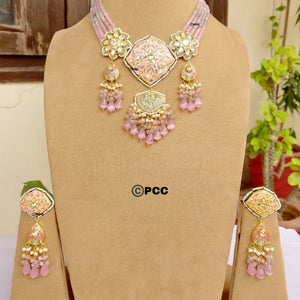 Choker Necklace Jadau & Meenakari Work Jewelry