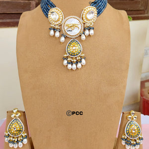 Radiant Charms Designer Necklace set with Earrings