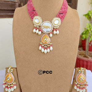 Radiant Charms Designer Necklace set with Earrings