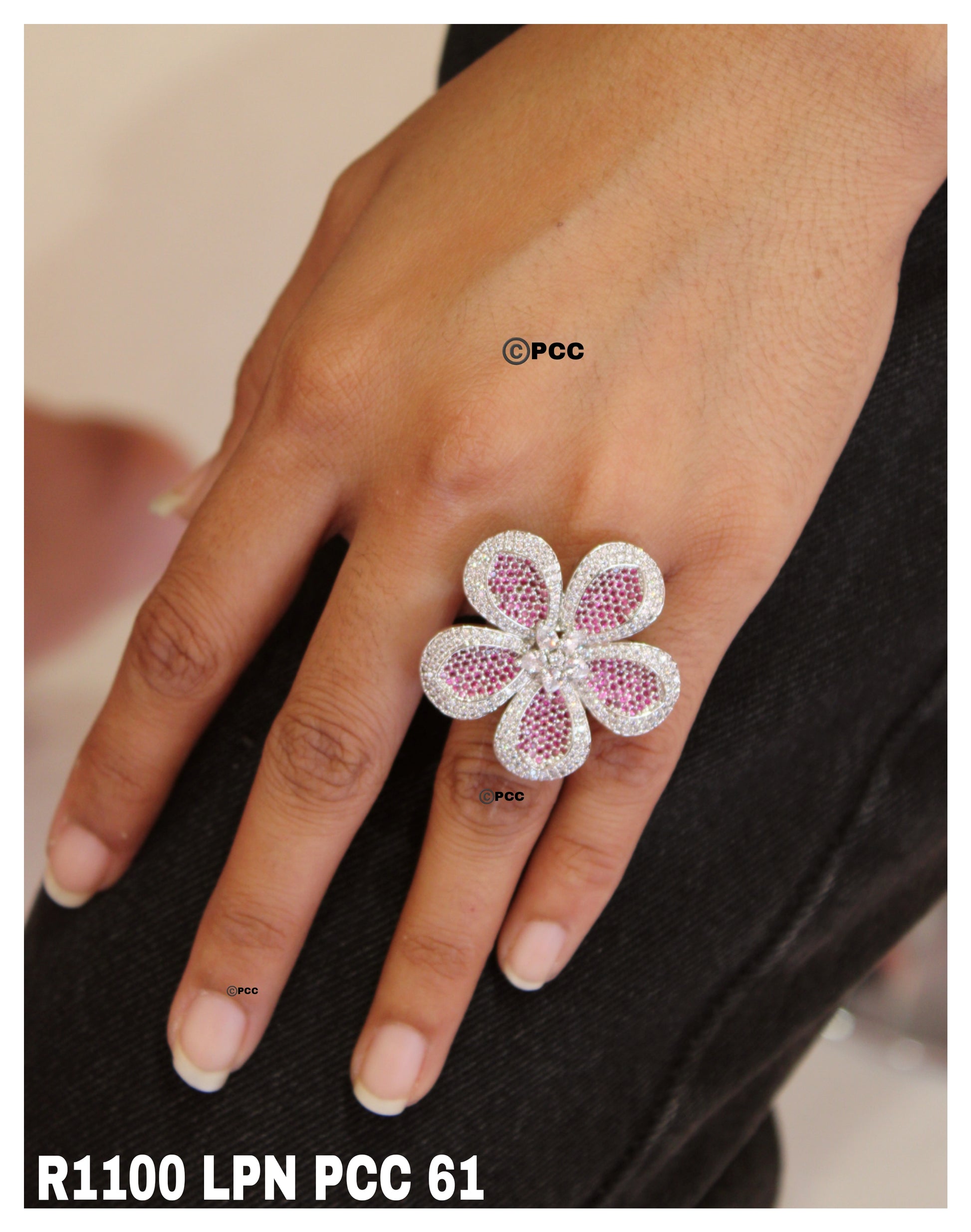 CZ Stone Cocktail Ring