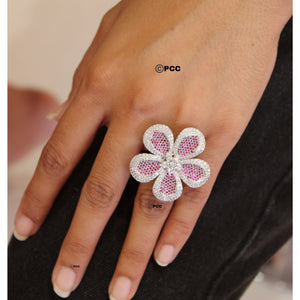 CZ Stone Cocktail Ring