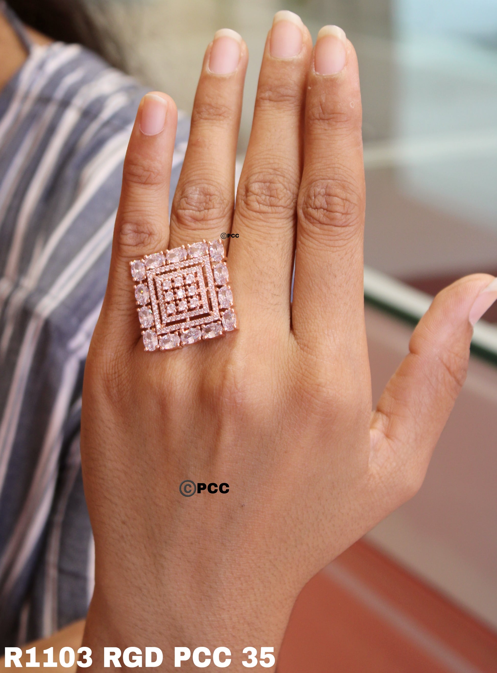 Buy Square Rings at Best Price | Pinkcity Craft