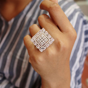 Buy Square Rings at Best Price | Pinkcity Craft