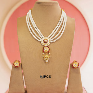 Kundan Necklace sets with Earrings.