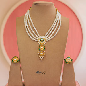 Kundan Necklace sets with Earrings.