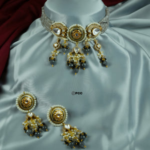 Rajasthani Necklace With Earring Jewellery Set