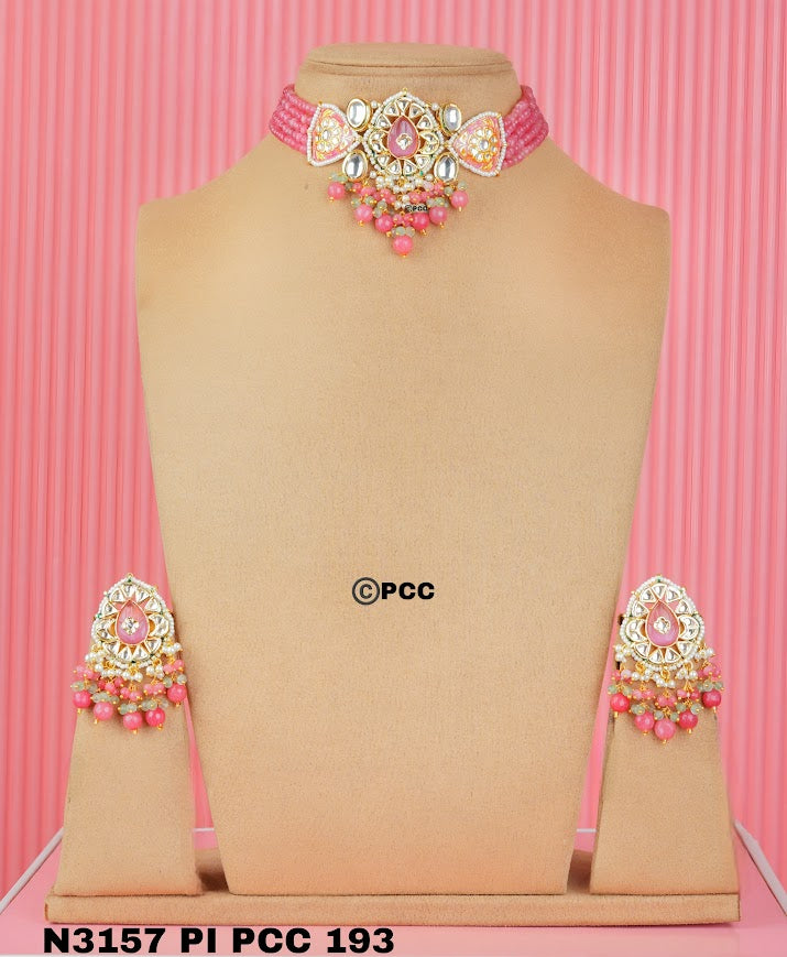 Heritage Meenakari Choker Set