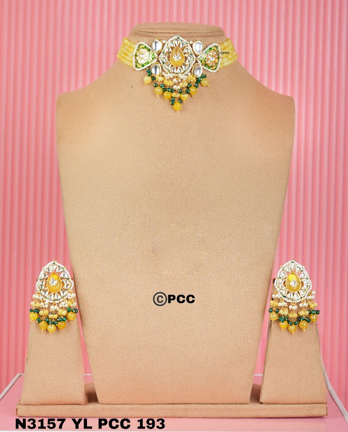 Heritage Meenakari Choker Set