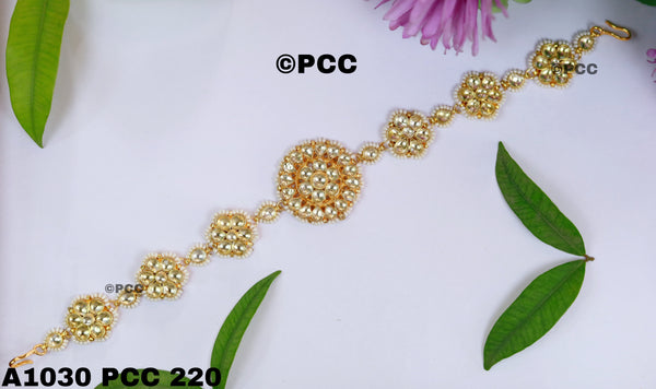 Parumati Polki Sheeshphool Sheeshband  hairband