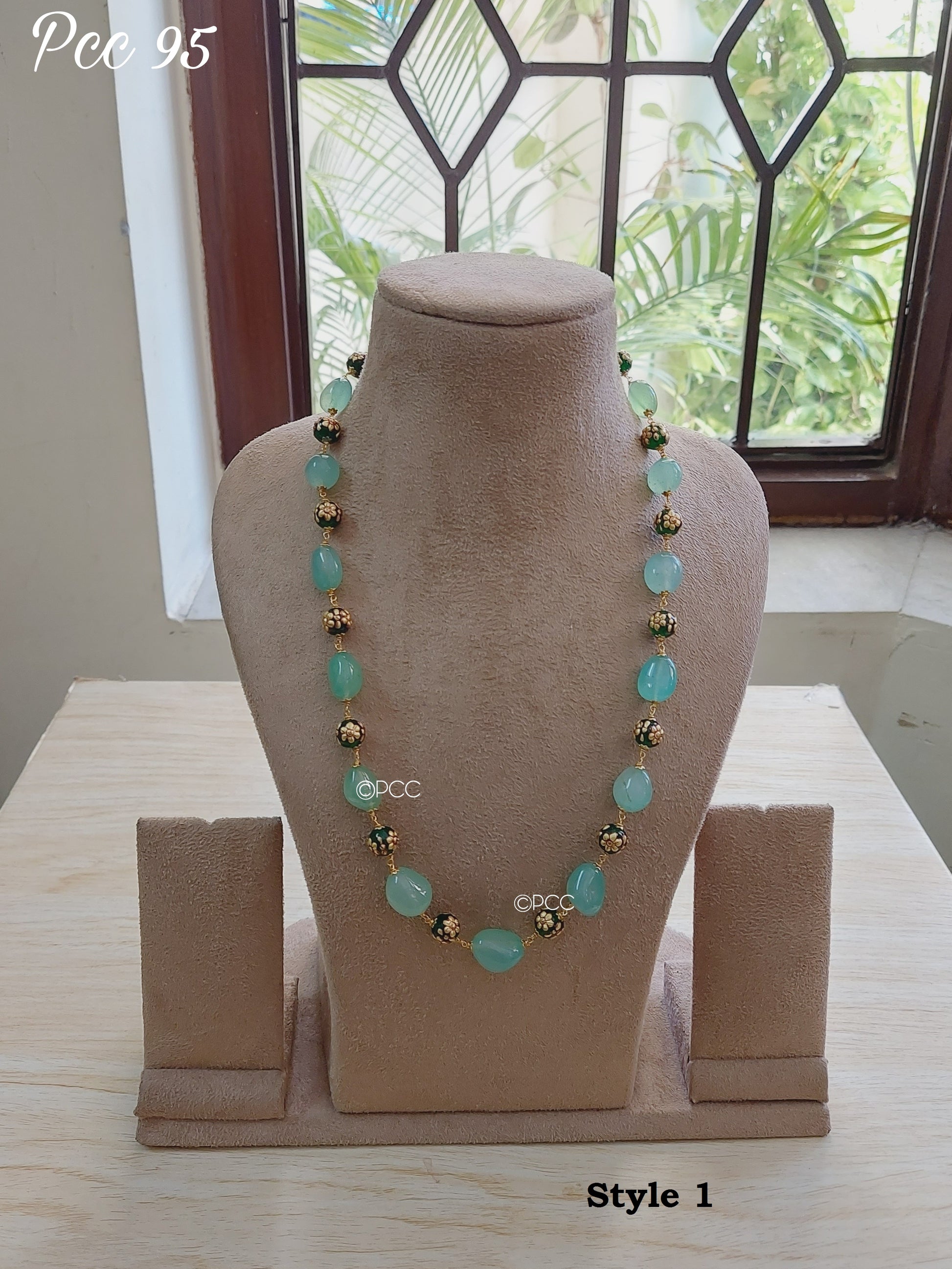 Edamame — Jade pendant necklace | seree