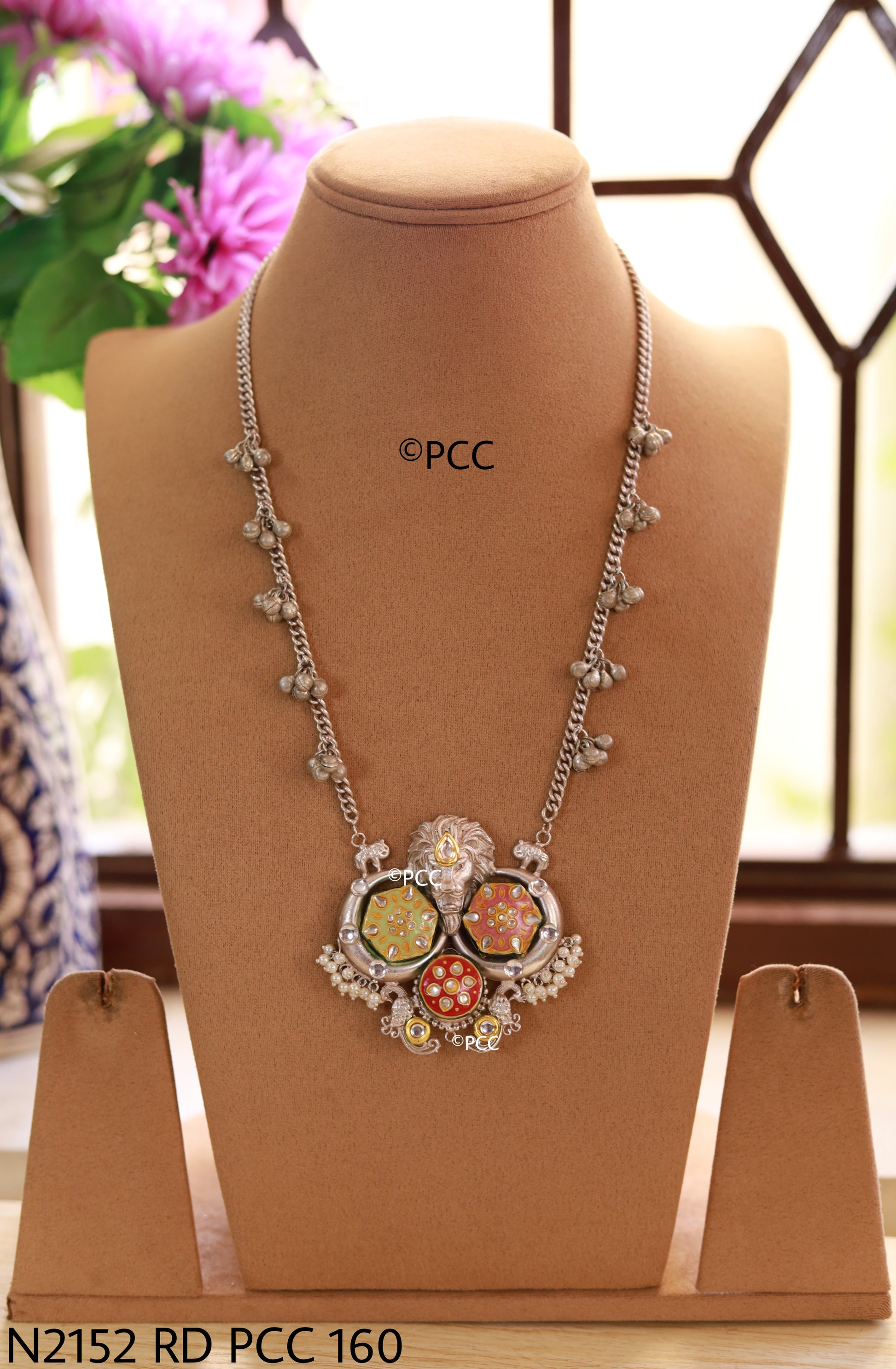 Handmade Fashion Jewelry Silver Plated Necklace