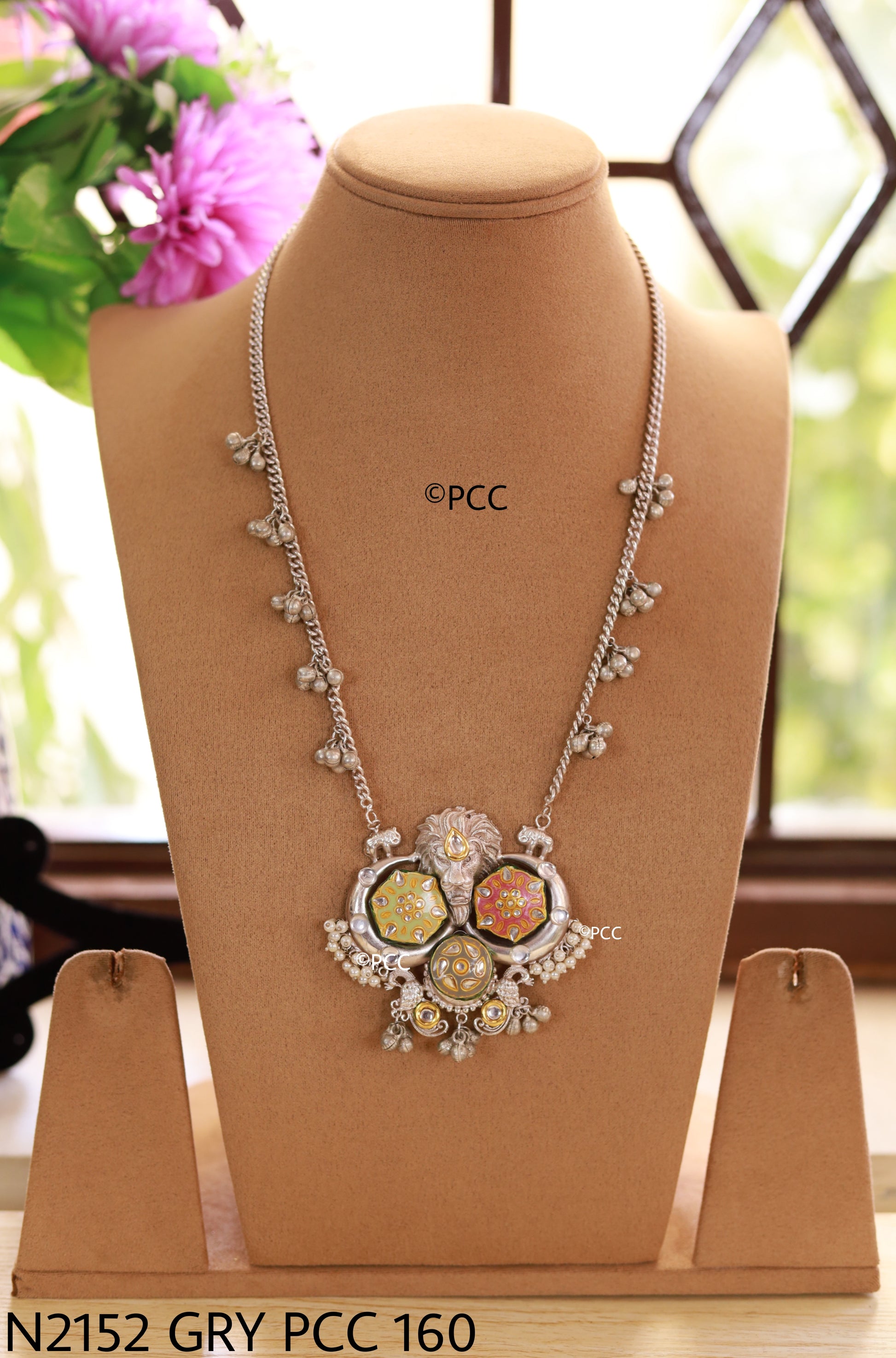 Handmade Fashion Jewelry Silver Plated Necklace