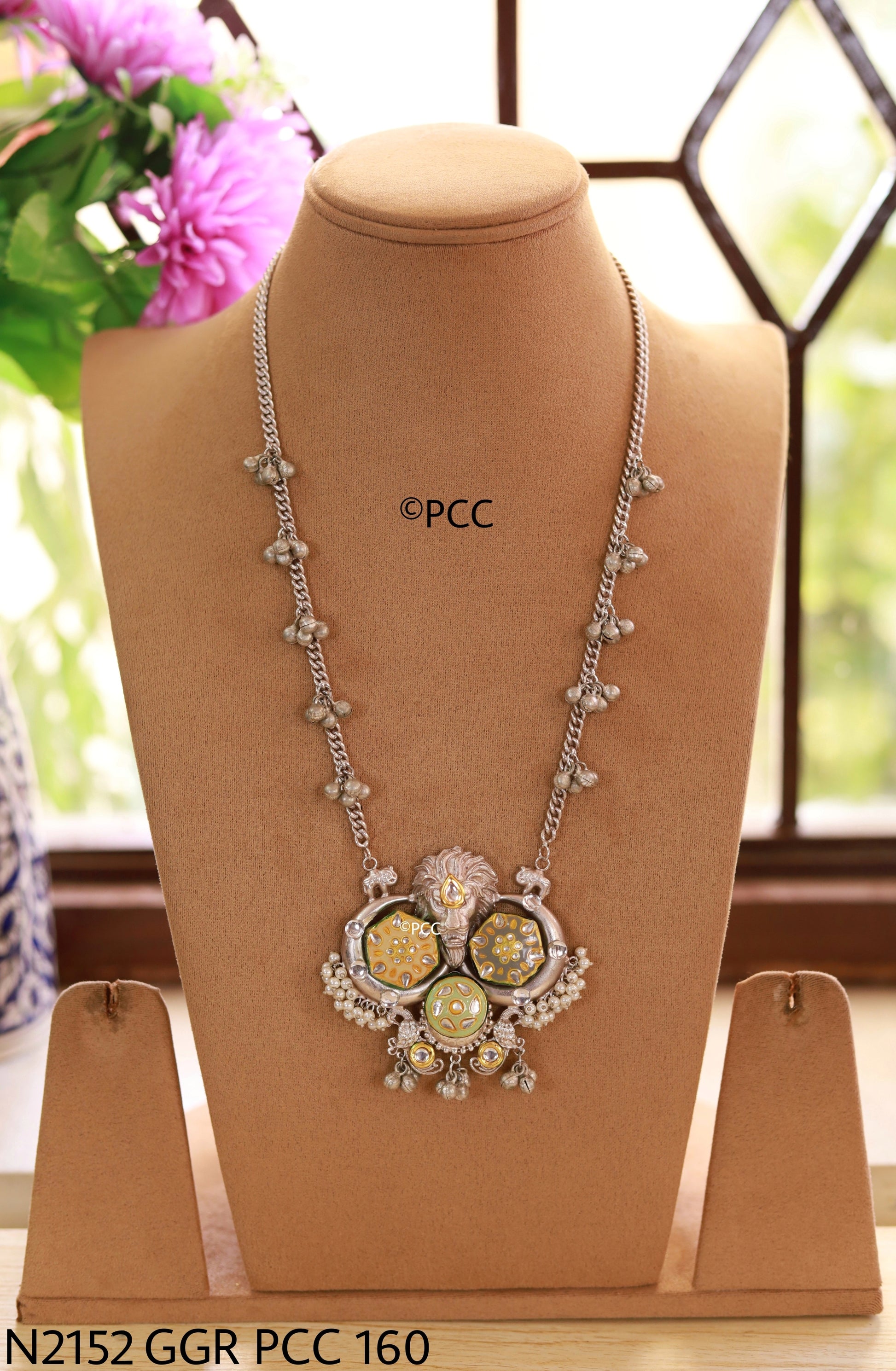 Handmade Fashion Jewelry Silver Plated Necklace