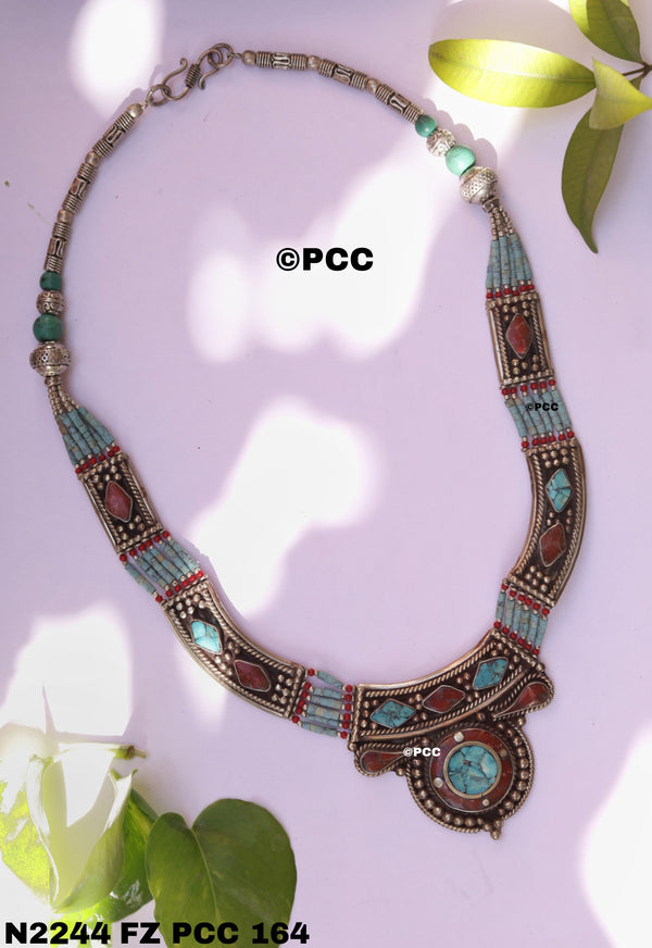 Nepali Work Necklace at Pinkcity Craft