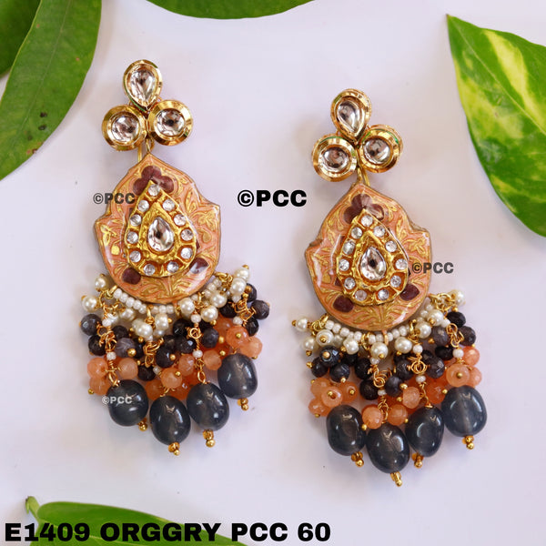 Buy Meenakari Earrings Online at Pinkcity craft